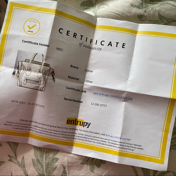 Celine Handbag 100% Authentic - Picture 5 of 10